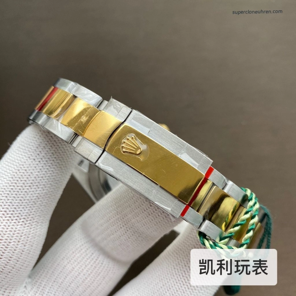 Premium Replica Uhr Rolex Datejust m126333-0009 Bicolor Edelstahl Gelbgold 41mm