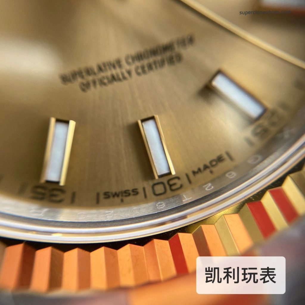 Premium Replica Uhr Rolex Datejust m126333-0009 Bicolor Edelstahl Gelbgold 41mm
