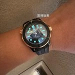 Premium Replica Uhr Omega Seamaster Diver 300M 210.62.44.20.01.001 Keramikgehäuse Roségold 43,5 mm