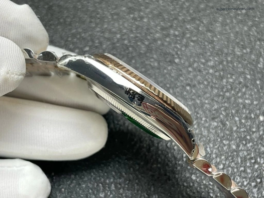 Super Clone Rolex Datejust 126231-0013 Stahl-Roségold graues Zifferblatt 36 mm