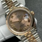 Super Clone Rolex Datejust 126231-0027 Roségold Champagner 36mm