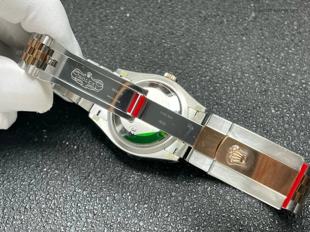 Super Clone Rolex Datejust 126231-0027 Roségold Champagner 36mm