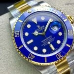 Super Clone Rolex Submariner 116613LB-0005 Bicolor Blau 40mm