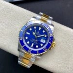 Super Clone Rolex Submariner 116613LB-0005 Bicolor Blau 40mm