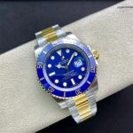 Super Clone Rolex Submariner 116613LB-0005 Bicolor Blau 40mm