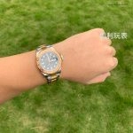 1:1 Super Clone Uhr Rolex Yacht-Master 116621-0002 Schwarz Zifferblatt Bicolor 40mm