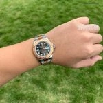 1:1 Super Clone Uhr Rolex Yacht-Master 116621-0002 Schwarz Zifferblatt Bicolor 40mm