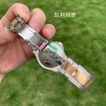 1:1 Super Clone Uhr Rolex Yacht-Master 116621-0002 Schwarz Zifferblatt Bicolor 40mm