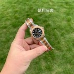 1:1 Super Clone Uhr Rolex Yacht-Master 116621-0002 Schwarz Zifferblatt Bicolor 40mm