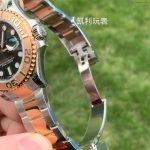 1:1 Super Clone Uhr Rolex Yacht-Master 116621-0002 Schwarz Zifferblatt Bicolor 40mm