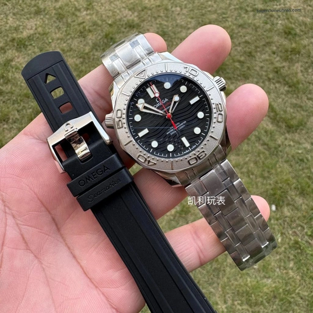 Premium Replica Uhr Omega Seamaster Diver 210.30.42.20.01.002 mit Edelstahlband 42mm
