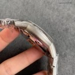 Super Clone Omega De Ville 431.10.41.21.02.001 silbernes Zifferblatt mit blauem Sekundenzeiger 41mm