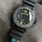 1:1 Super Clone Uhr Panerai Submersible PAM00616 Carbon-Keramik Gehäuse 47mm