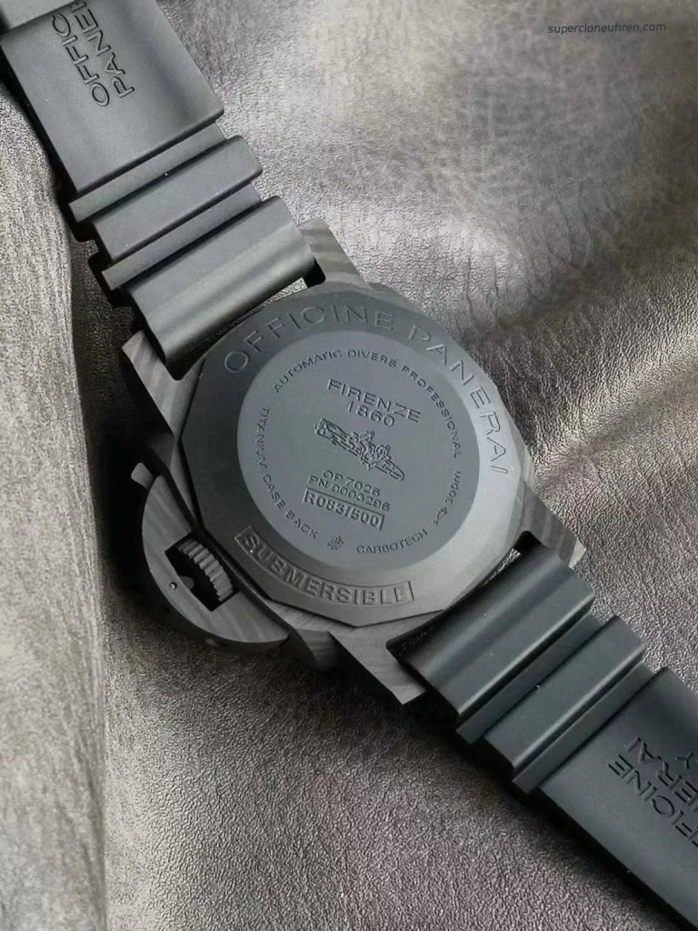 1:1 Super Clone Uhr Panerai Submersible PAM00616 Carbon-Keramik Gehäuse 47mm