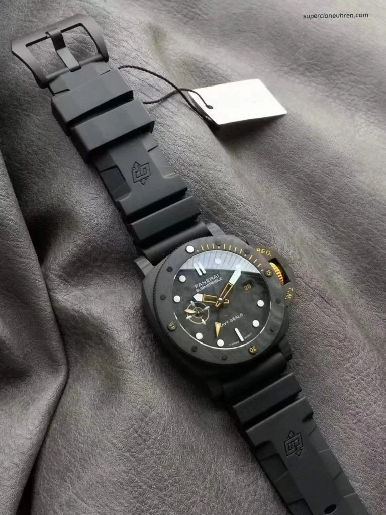 Super Clone Panerai Submersible PAM01324 Carbon-Keramik Gehäuse 44mm
