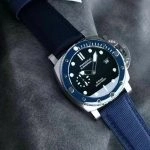 Premium Replica Uhr Panerai Submersible PAM01289 aus mattiertem Edelstahl 44mm