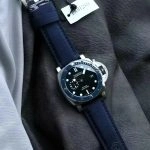 Premium Replica Uhr Panerai Submersible PAM01289 aus mattiertem Edelstahl 44mm