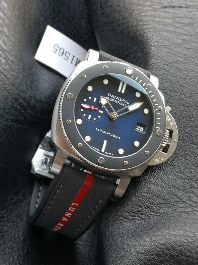 Super Clone Panerai Submersible PAM01565 mattes Edelstahlgehäuse 42mm