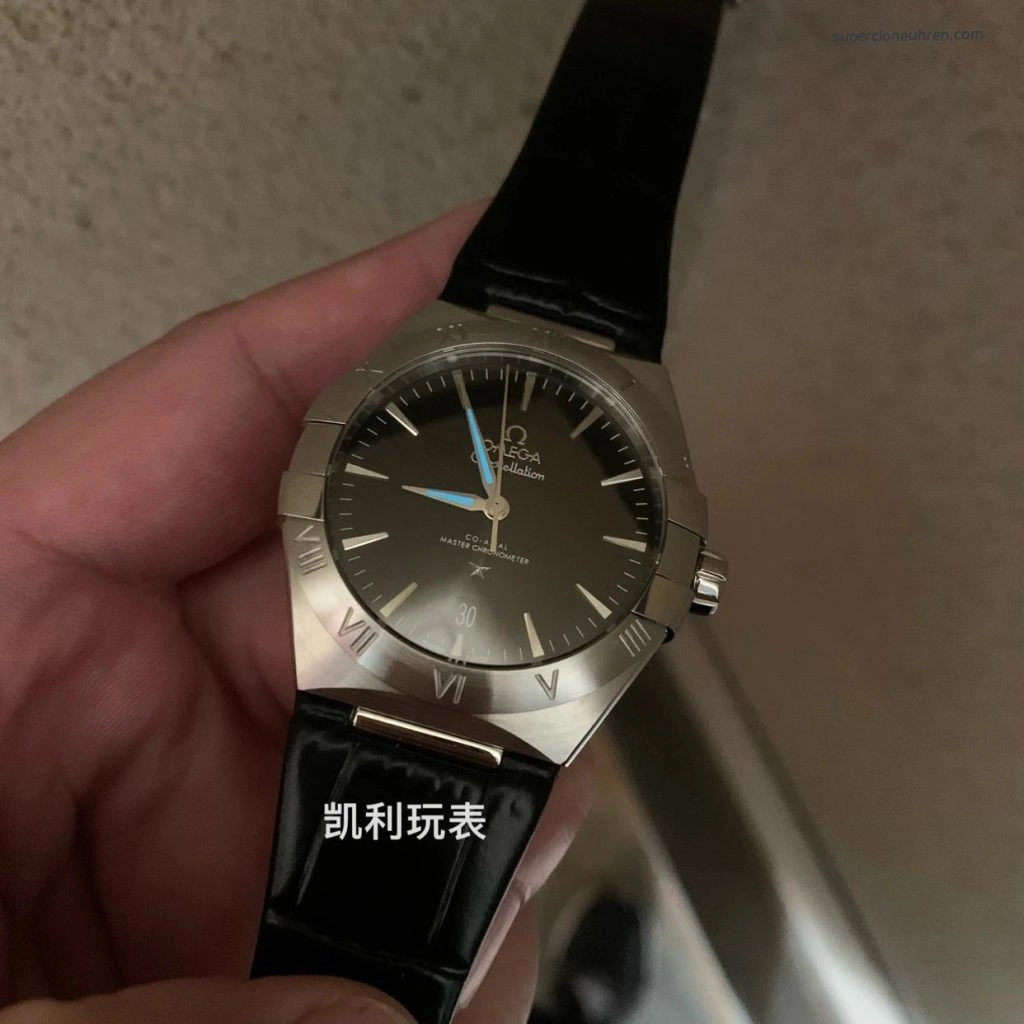 Premium Replica Uhr Omega Constellation 131.13.39.20.01.001 Edelstahl mit römischen Ziffern 39mm