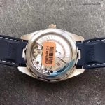 Premium Replica Uhr Omega Seamaster Aqua Terra 220.12.41.21.03.001 blaues Zifferblatt mit Kautschukband 41mm