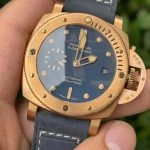 Super Clone Panerai Submersible PAM01074 Bronze 42mm