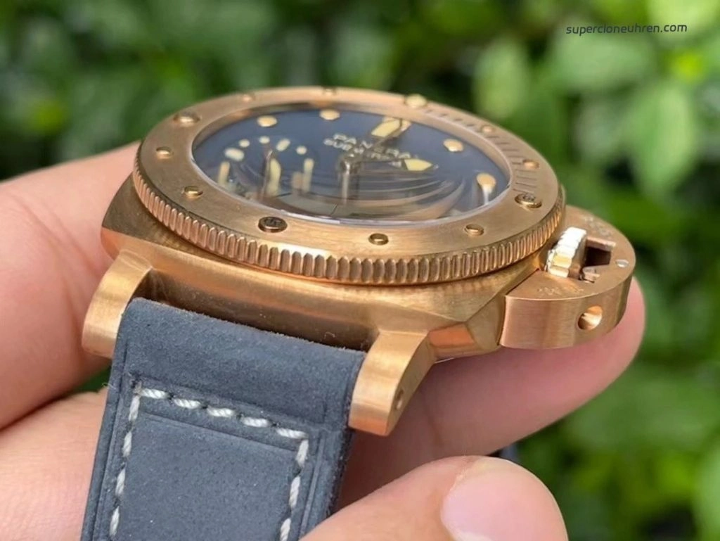 Super Clone Panerai Submersible PAM01074 Bronze 42mm
