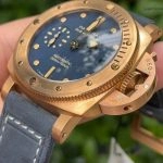Super Clone Panerai Submersible PAM01074 Bronze 42mm