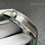 Premium Replica Uhr Omega Seamaster Planet Ocean 215.32.44.21.06.001 grün-graues Zifferblatt 43,5 mm