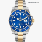 Super Clone Rolex Submariner 116613LB-0005 Bicolor Blau 40mm