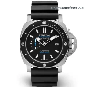 Premium Replica Uhr Panerai Submersible PAM01389 Titangehäuse mit Keramiklünette 47mm