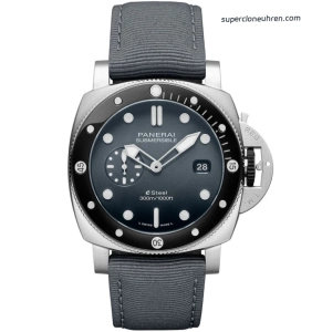 Super Clone Panerai Submersible PAM01288 aus mattiertem Edelstahl 44 mm