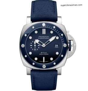 Premium Replica Uhr Panerai Submersible PAM01289 aus mattiertem Edelstahl 44mm