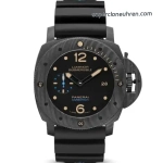 1:1 Super Clone Uhr Panerai Submersible PAM00616 Carbon-Keramik Gehäuse 47mm
