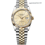 Premium Replica Uhr Rolex Datejust 36 M126233-0039 Bicolor mit Jubilee-Band 36 mm