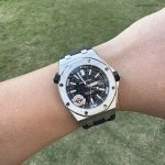 1:1 Super Clone Uhr Audemars Piguet Royal Oak Offshore 15710ST.OO.A002CA.01 Edelstahl mit Saphirglasboden 42mm
