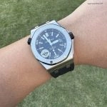 1:1 Super Clone Uhr Audemars Piguet Royal Oak Offshore 15710ST.OO.A002CA.01 Edelstahl mit Saphirglasboden 42mm