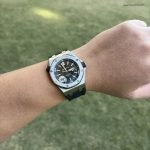 1:1 Super Clone Uhr Audemars Piguet Royal Oak Offshore 15710ST.OO.A002CA.01 Edelstahl mit Saphirglasboden 42mm