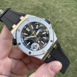 1:1 Super Clone Uhr Audemars Piguet Royal Oak Offshore 15710ST.OO.A002CA.01 Edelstahl mit Saphirglasboden 42mm