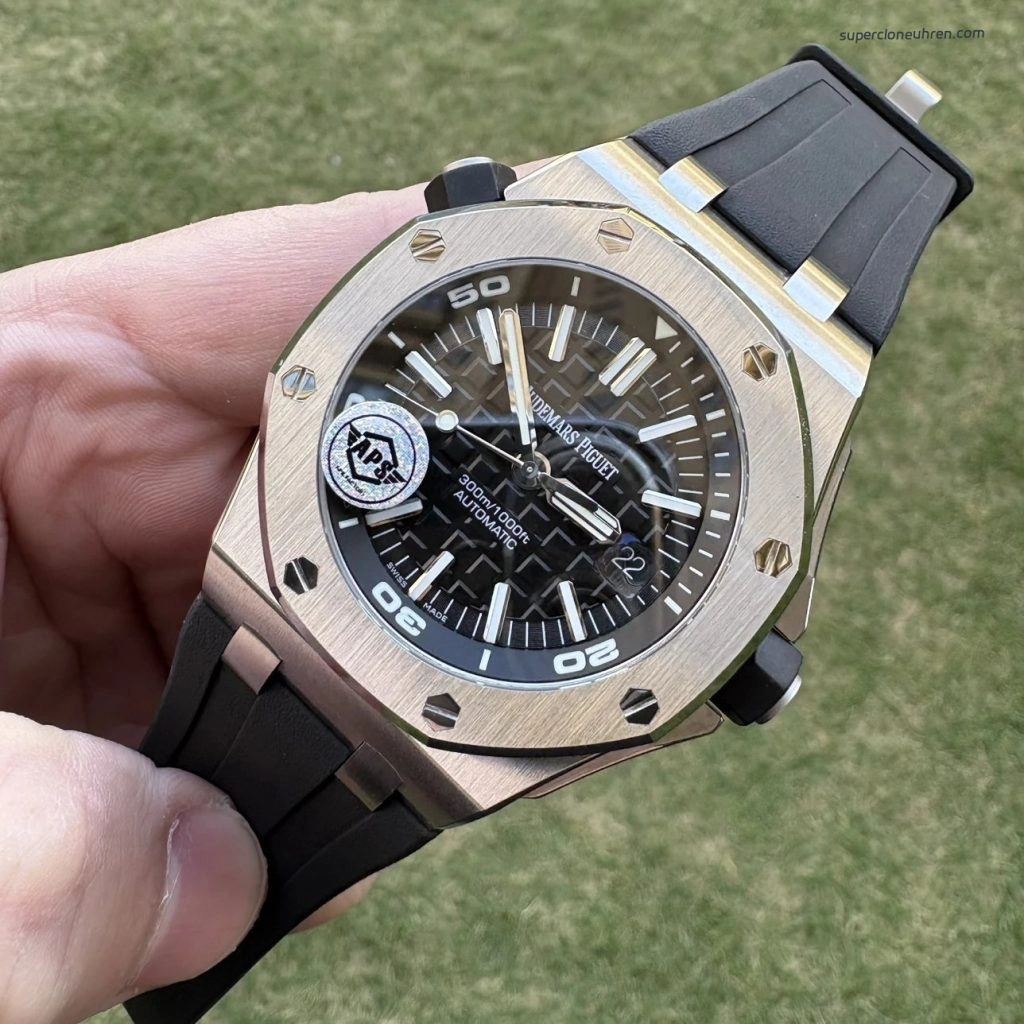 1:1 Super Clone Uhr Audemars Piguet Royal Oak Offshore 15710ST.OO.A002CA.01 Edelstahl mit Saphirglasboden 42mm