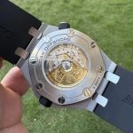 1:1 Super Clone Uhr Audemars Piguet Royal Oak Offshore 15710ST.OO.A002CA.01 Edelstahl mit Saphirglasboden 42mm
