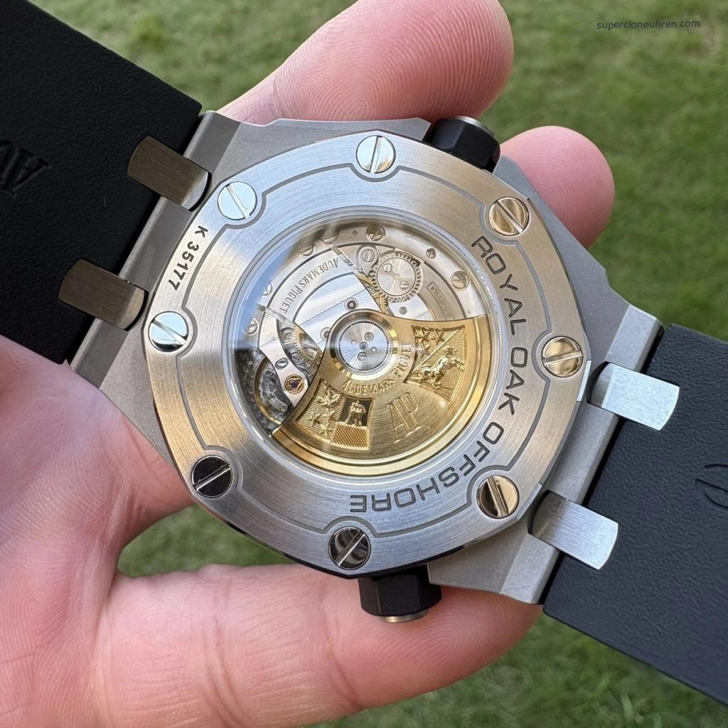 1:1 Super Clone Uhr Audemars Piguet Royal Oak Offshore 15710ST.OO.A002CA.01 Edelstahl mit Saphirglasboden 42mm