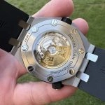 1:1 Super Clone Uhr Audemars Piguet Royal Oak Offshore 15710ST.OO.A002CA.01 Edelstahl mit Saphirglasboden 42mm