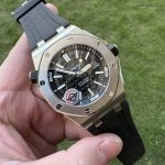 1:1 Super Clone Uhr Audemars Piguet Royal Oak Offshore 15710ST.OO.A002CA.01 Edelstahl mit Saphirglasboden 42mm