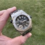1:1 Super Clone Uhr Audemars Piguet Royal Oak Offshore 15710ST.OO.A002CA.01 Edelstahl mit Saphirglasboden 42mm