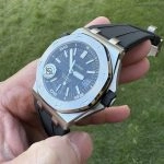 1:1 Super Clone Uhr Audemars Piguet Royal Oak Offshore 15710ST.OO.A002CA.01 Edelstahl mit Saphirglasboden 42mm