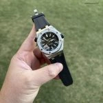 1:1 Super Clone Uhr Audemars Piguet Royal Oak Offshore 15710ST.OO.A002CA.01 Edelstahl mit Saphirglasboden 42mm