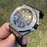 1:1 Super Clone Uhr Audemars Piguet Royal Oak Offshore 15710ST.OO.A002CA.01 Edelstahl mit Saphirglasboden 42mm