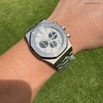 Super Clone Audemars Piguet Royal Oak 26331ST.OO.1220ST.03 Panda-Zifferblatt Edelstahl 41mm
