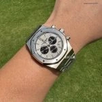 Super Clone Audemars Piguet Royal Oak 26331ST.OO.1220ST.03 Panda-Zifferblatt Edelstahl 41mm