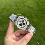 Super Clone Audemars Piguet Royal Oak 26331ST.OO.1220ST.03 Panda-Zifferblatt Edelstahl 41mm